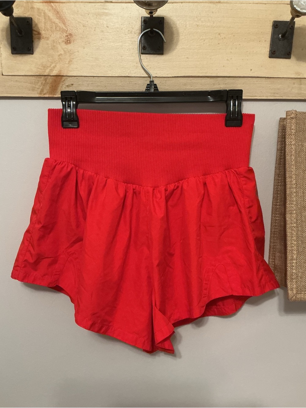 FP Movement Carpe Diem Shorts, Red, Women’s Medium - Picture 4 of 15